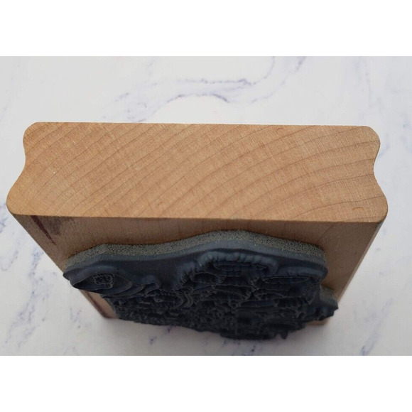 Cherished Teddies Robbie and Rachel's Wedding Stampendous Wood Mounted Stamp - Picture 5 of 7